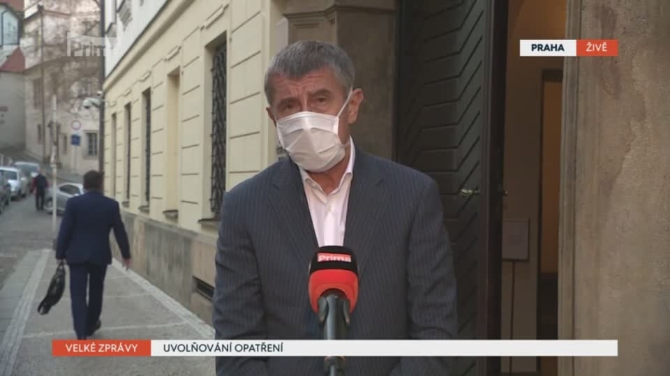 21. 4. 2020 VELKÉ ZPRÁVY: UVOLŇOVÁNÍ OPATŘENÍ